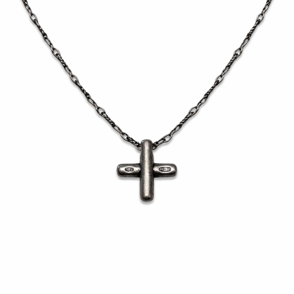 Cross Node Necklace