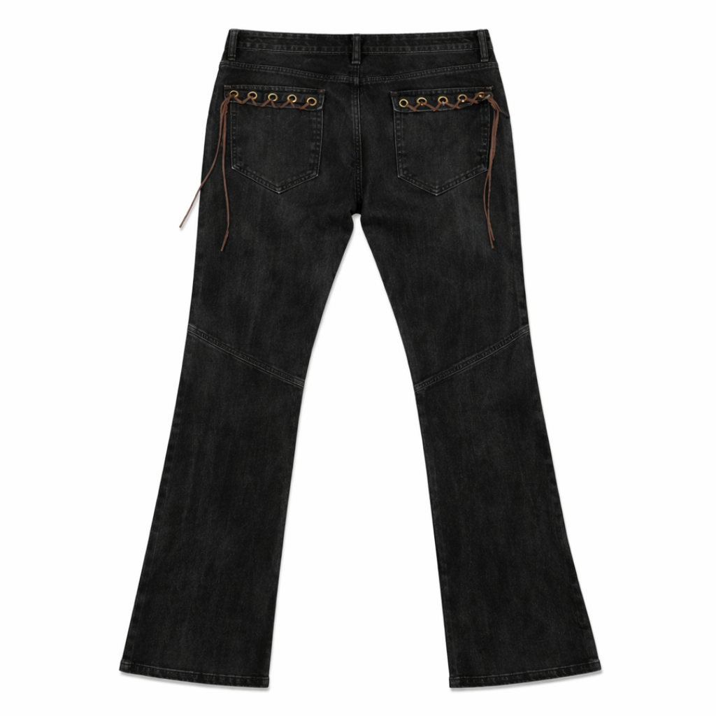 Vintage Coat of Arms Plave Bootcut