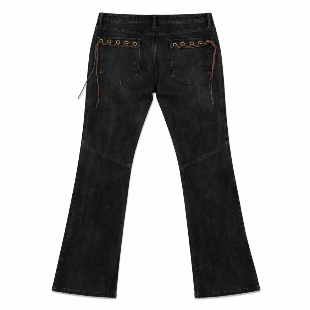 Vintage Coat of Arms Plave Bootcut