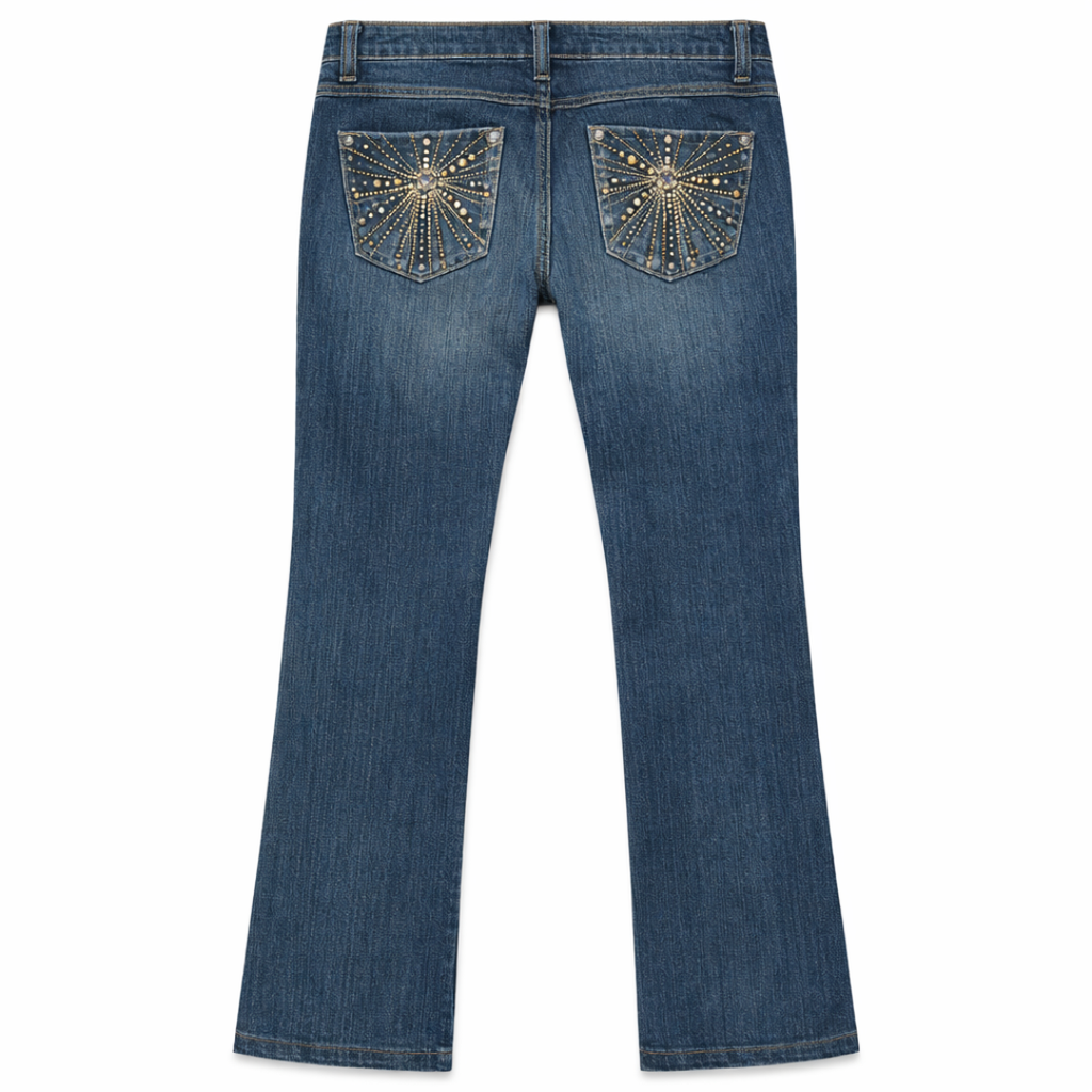 Algonquins Japanese Deconstructed Flare Denim