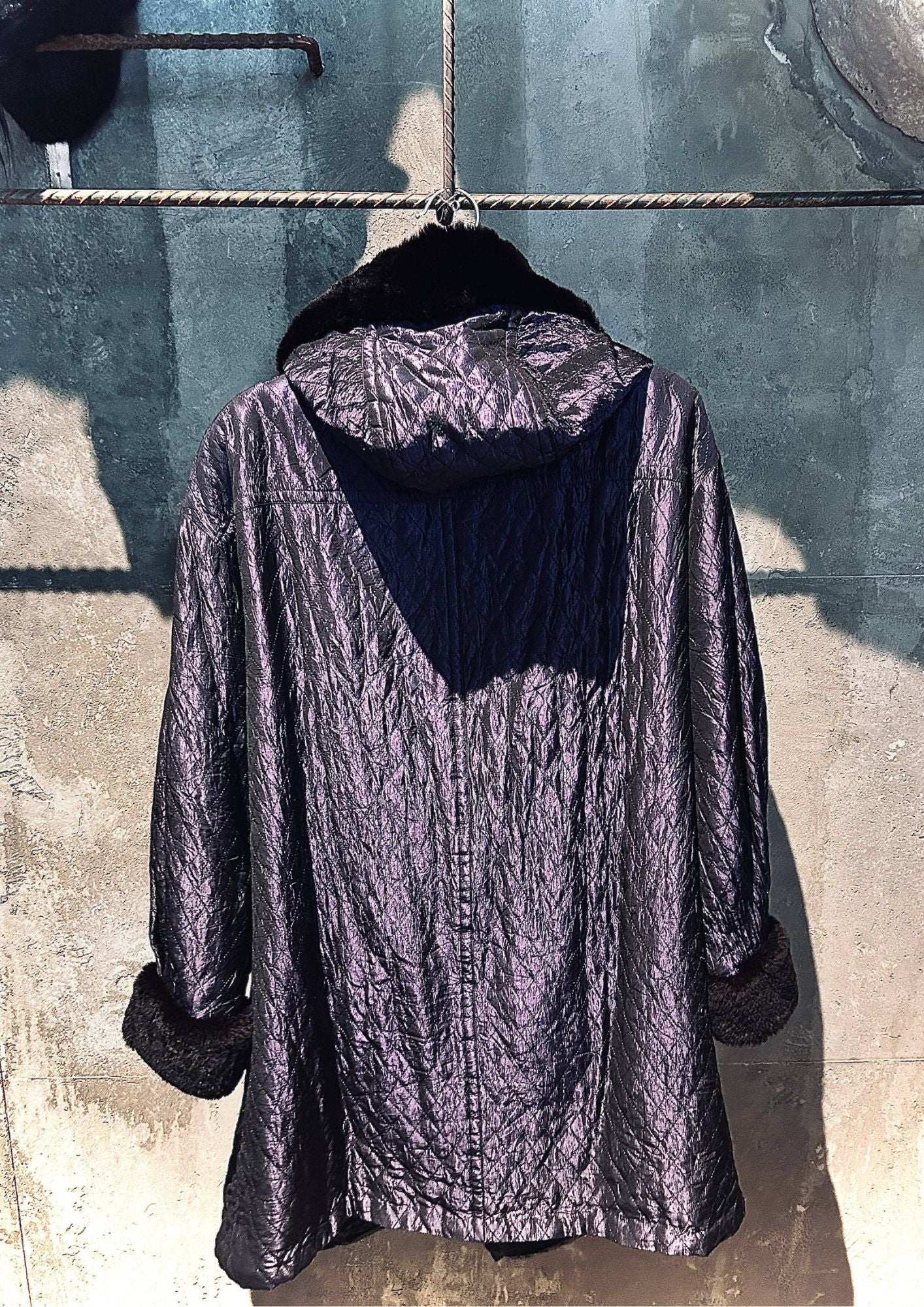 Yves Saint Laurent Vintage Fur Trim Jacket