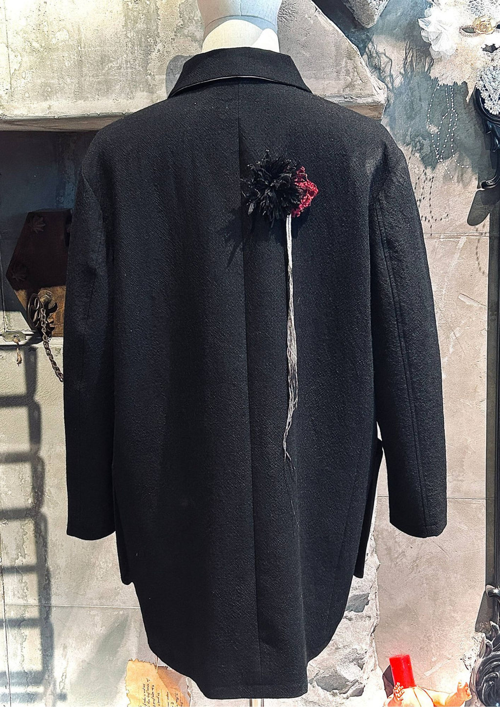 Custom Floral Winter Coat