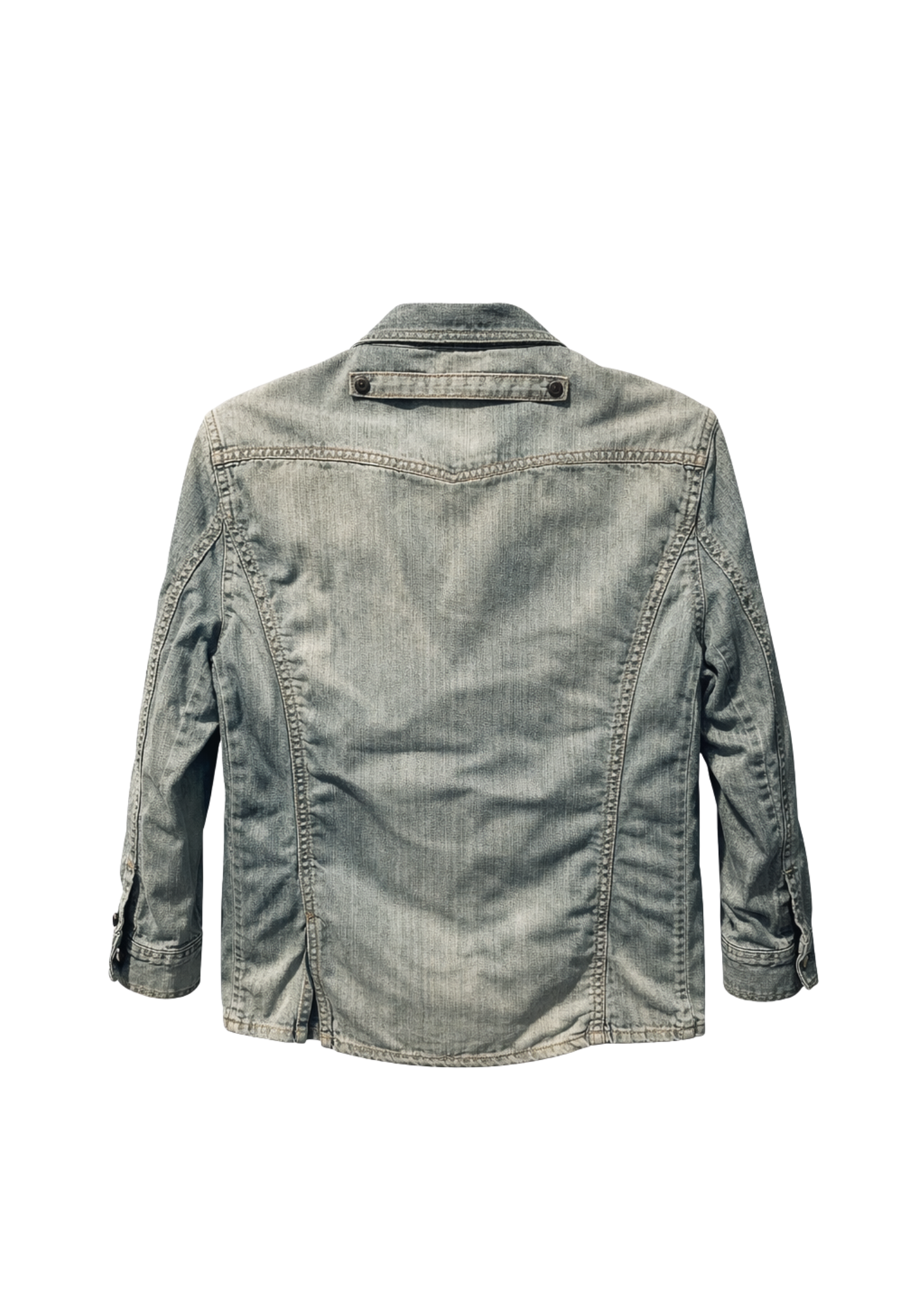 Tornado Mart Structured Vintage Denim Jacket