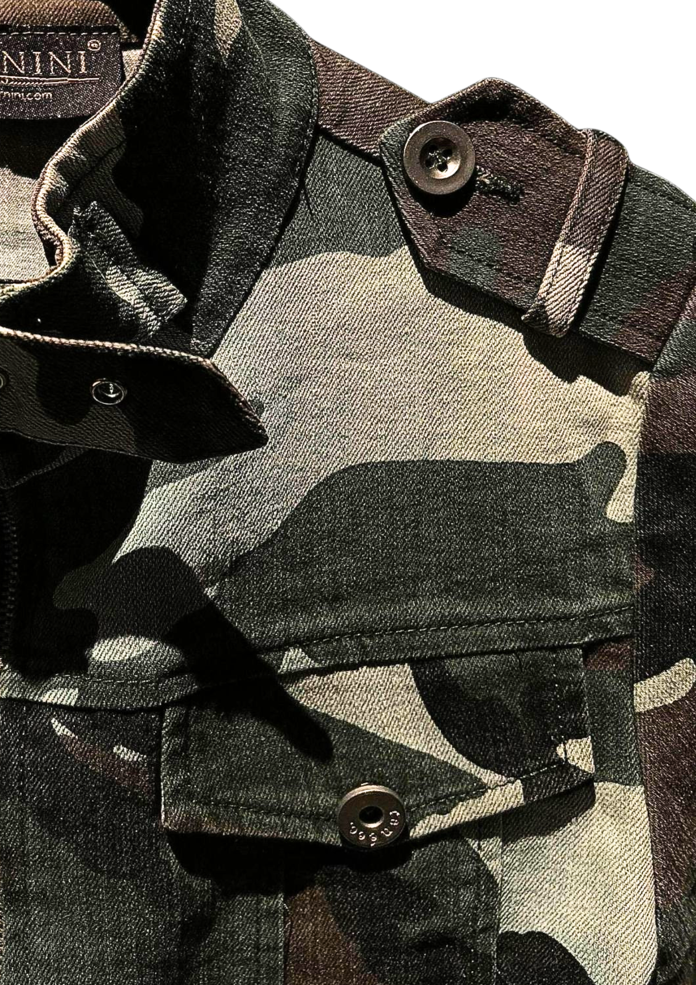 BERNINI Cropped Tactical Jacket