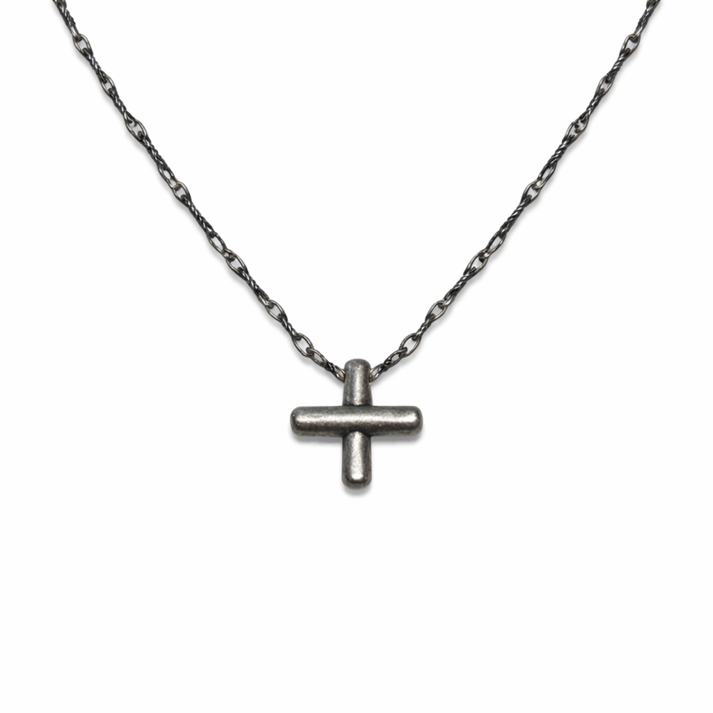 Cross Node Necklace