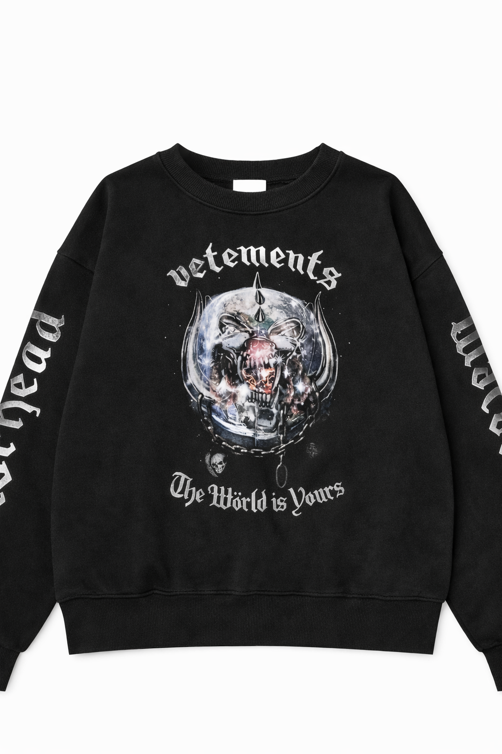 ARCHIVAL VETEMENES MOTORHEAD WORLD IS YOURS LONG SLEEVES