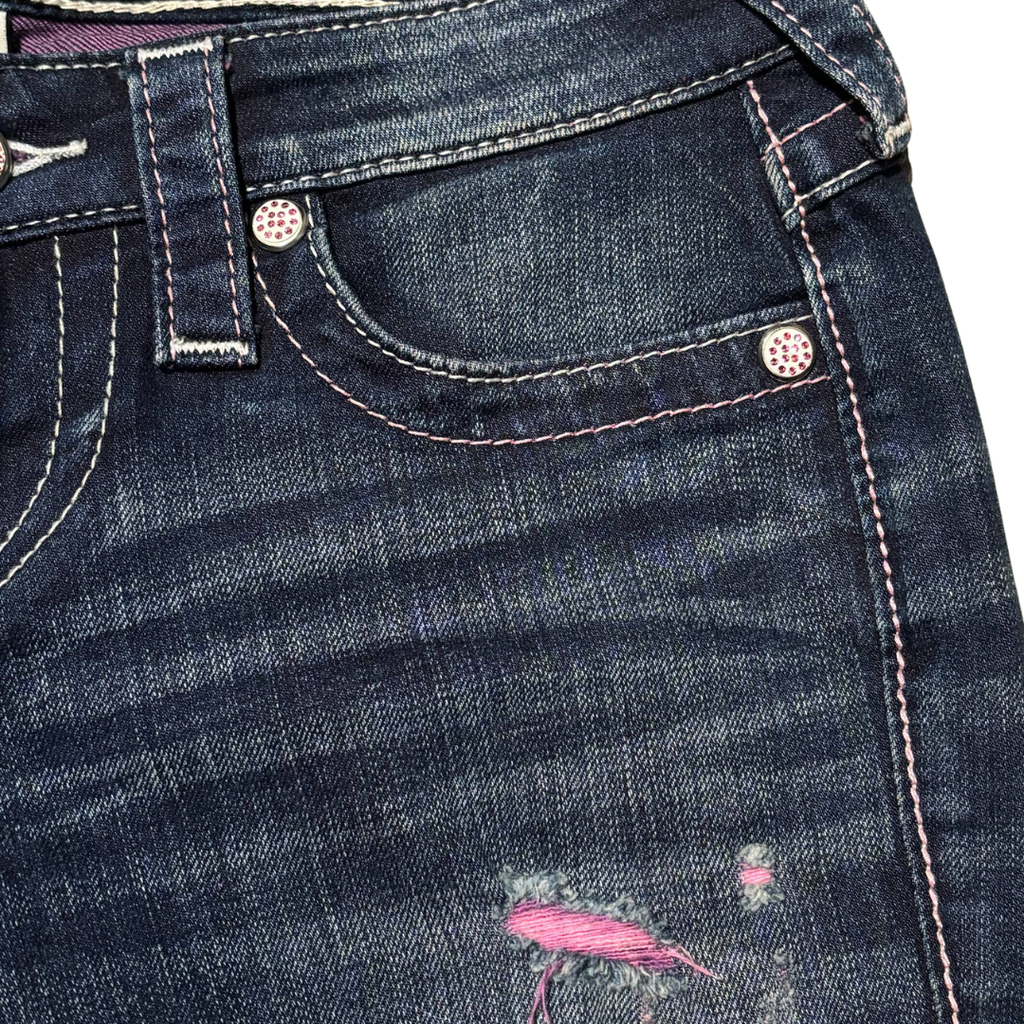 True Religion Scarline straight cut denim