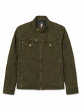 Green Motorcycle style jacket