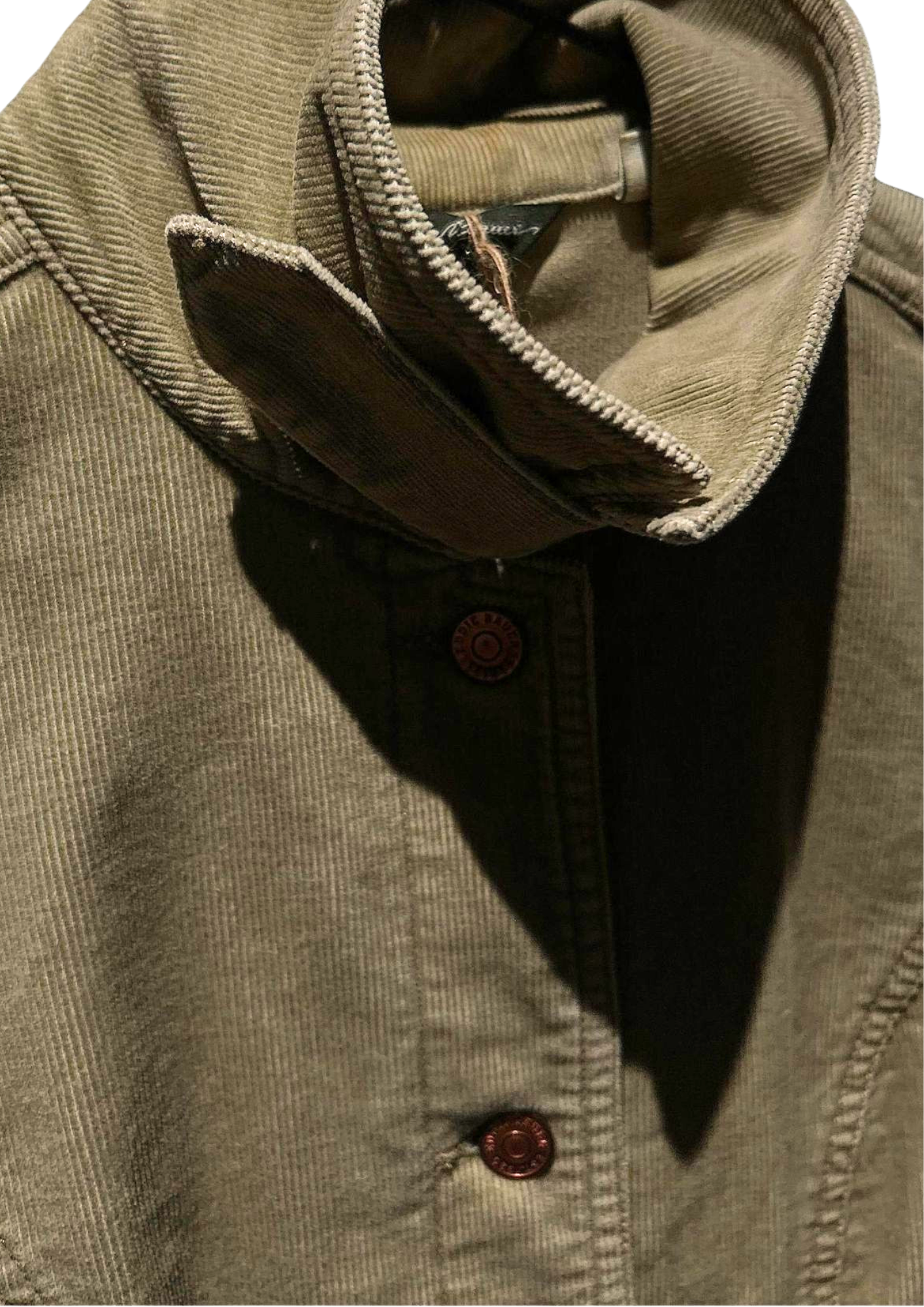 Eddie Bauer Fitted Utility Jacket with Panel Construction