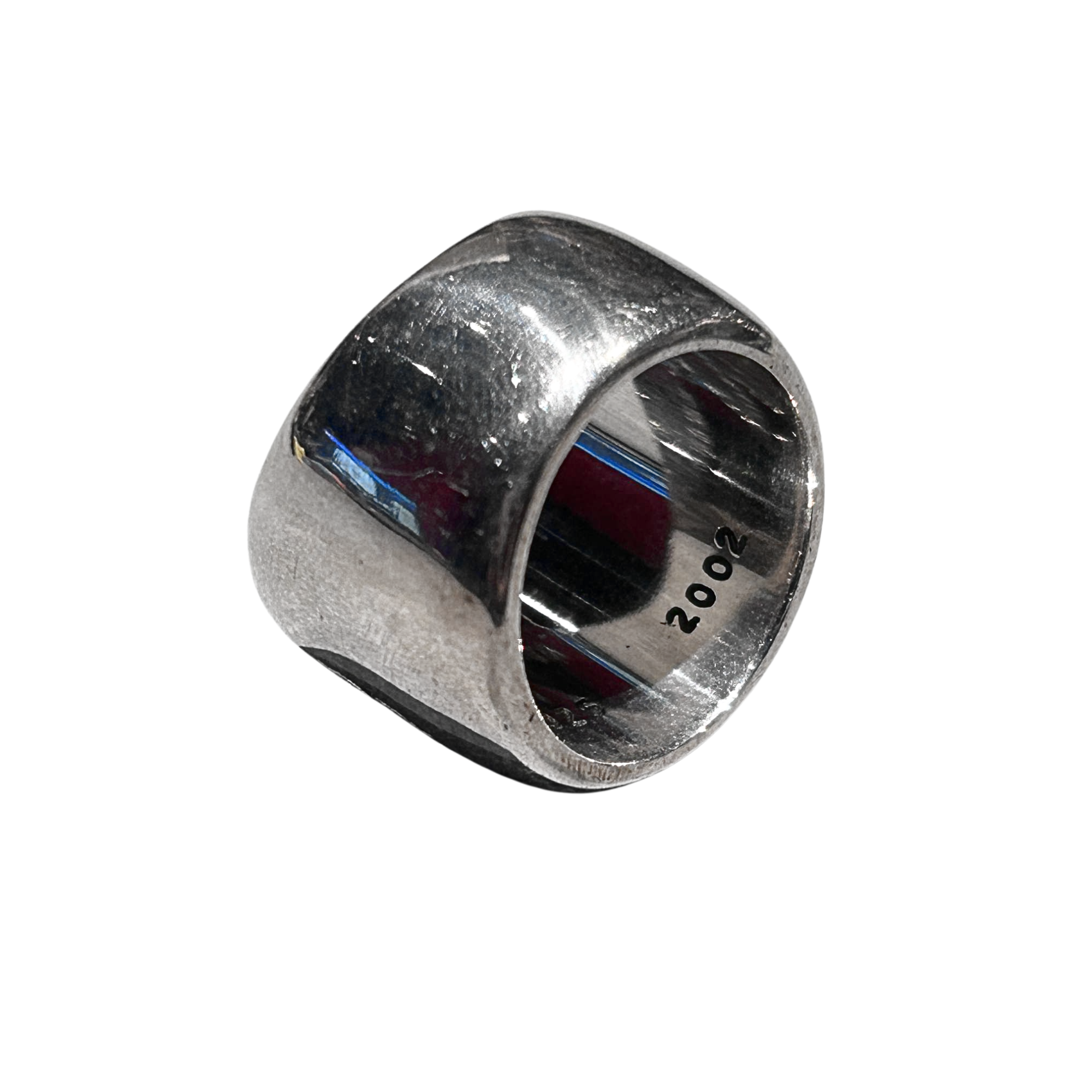 Chrome Crest Ring Band