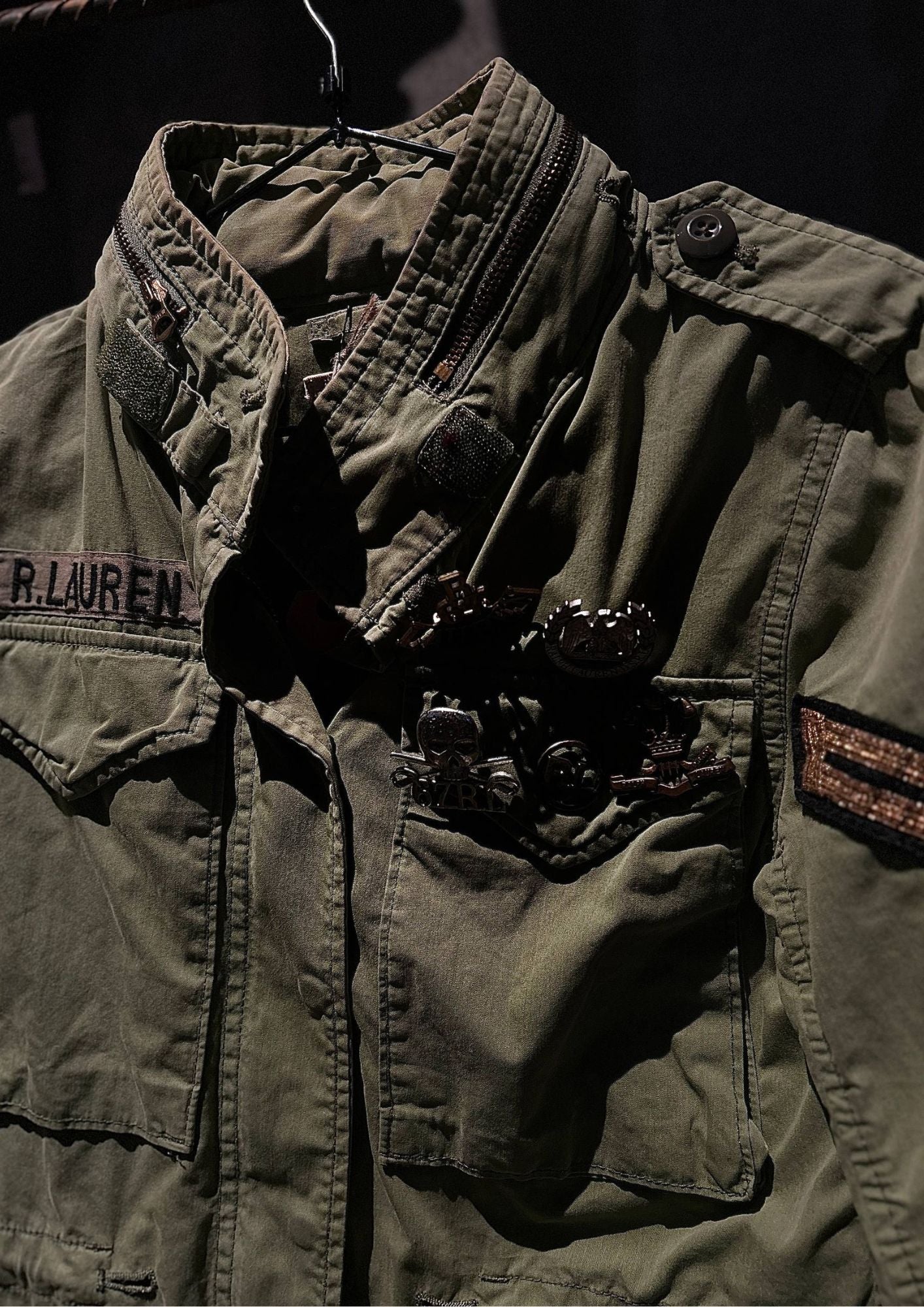 Ralph Lauren Military Field Jacket – Olive Green