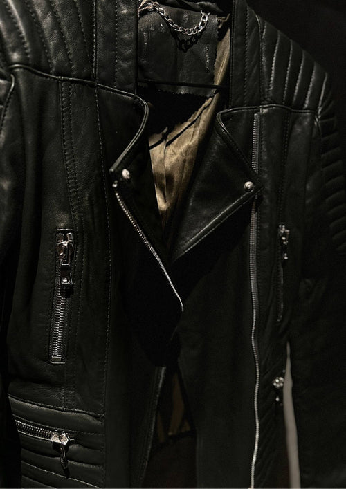 Balmain Lambskin Biker Jacket – Luxury Designer Style