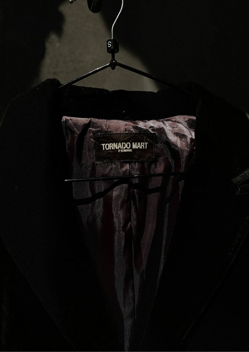Tornado Mart Dark Velvet Blazer