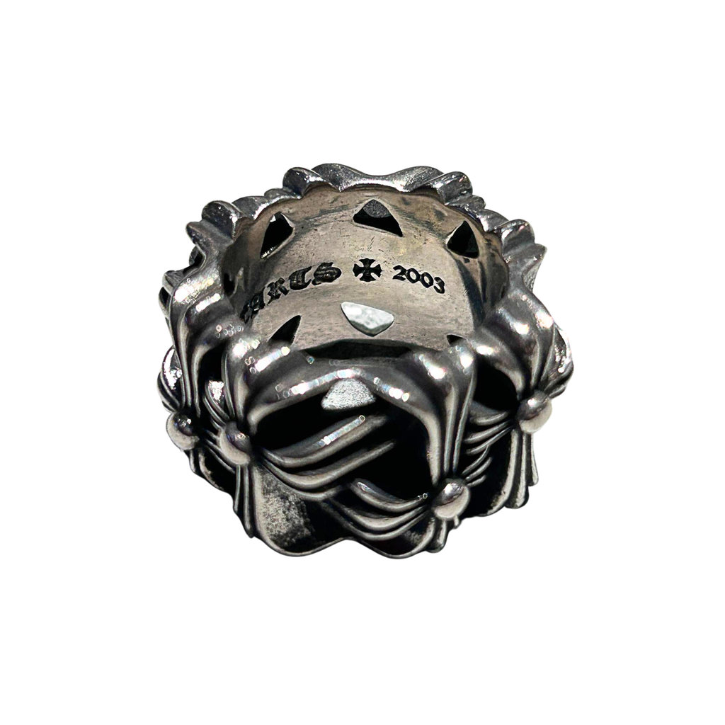 Chrome Crossform Ring