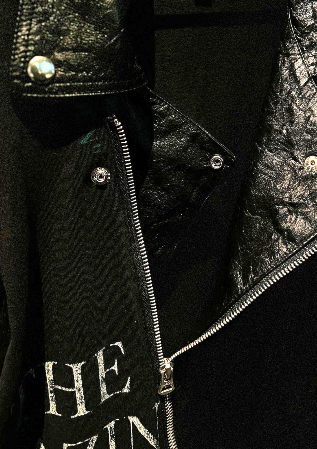 SS2006 UNDERCOVER Patchwork Docking Leather Riders