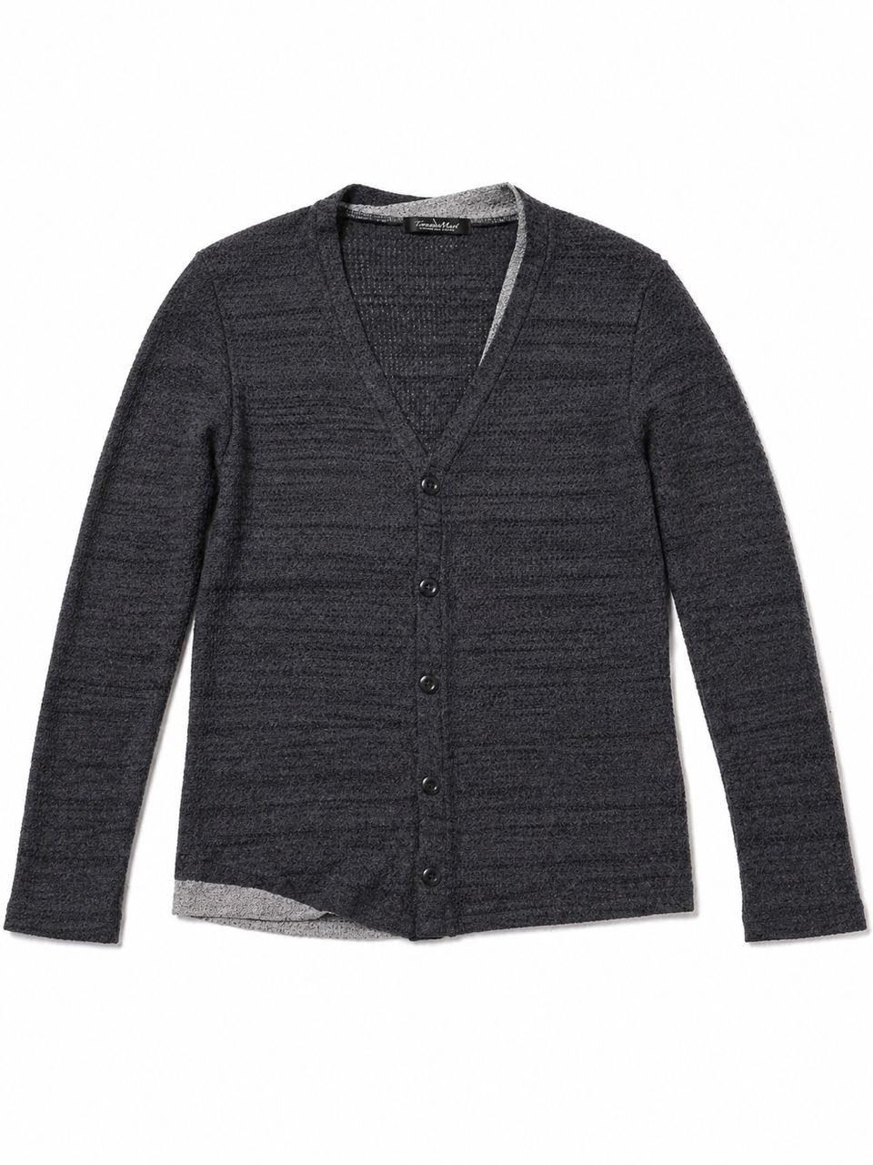 Tornado Mart Charcoal Open-form Knit Piece