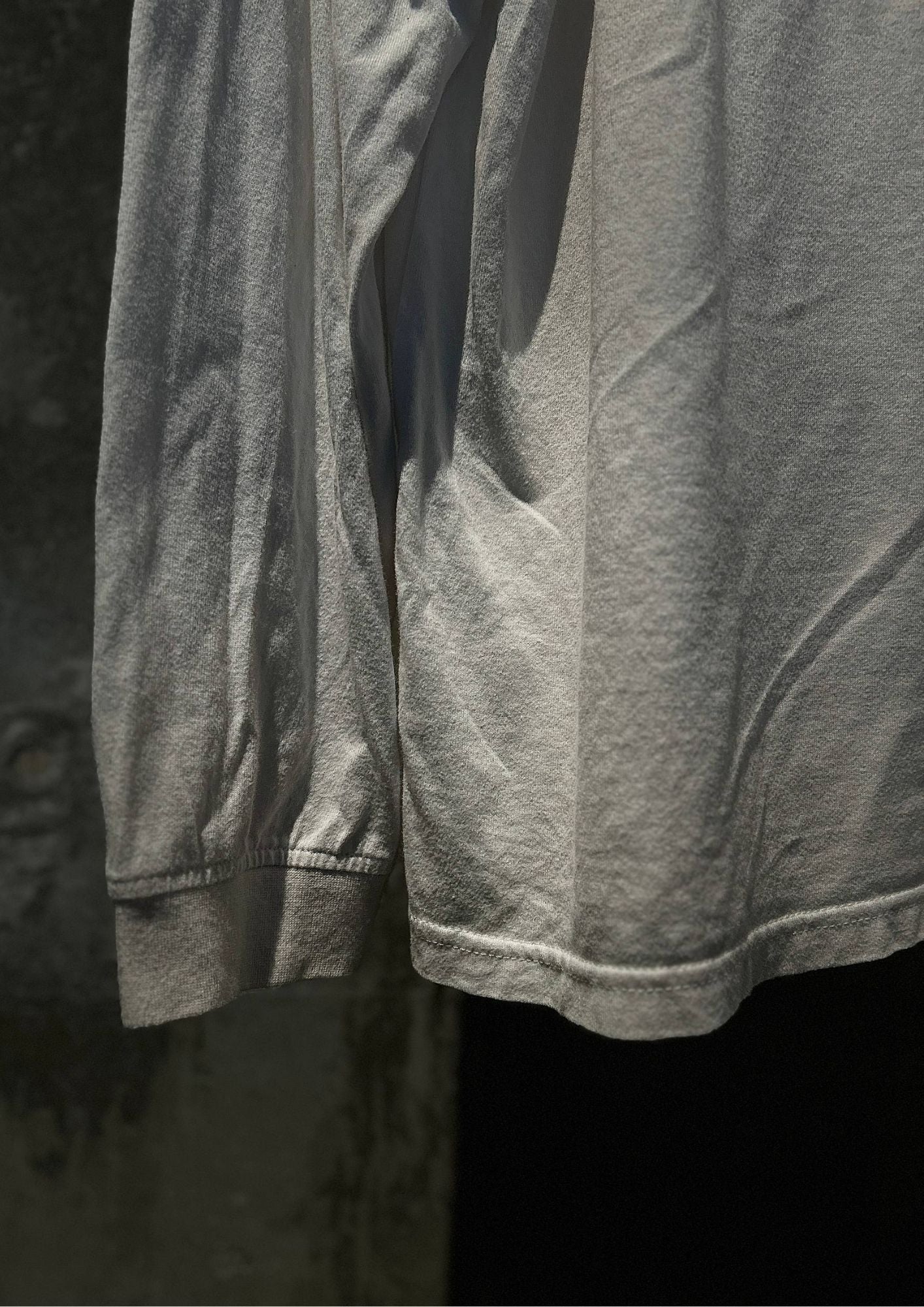 Number (N)ine Logo Long Sleeve Tee – White