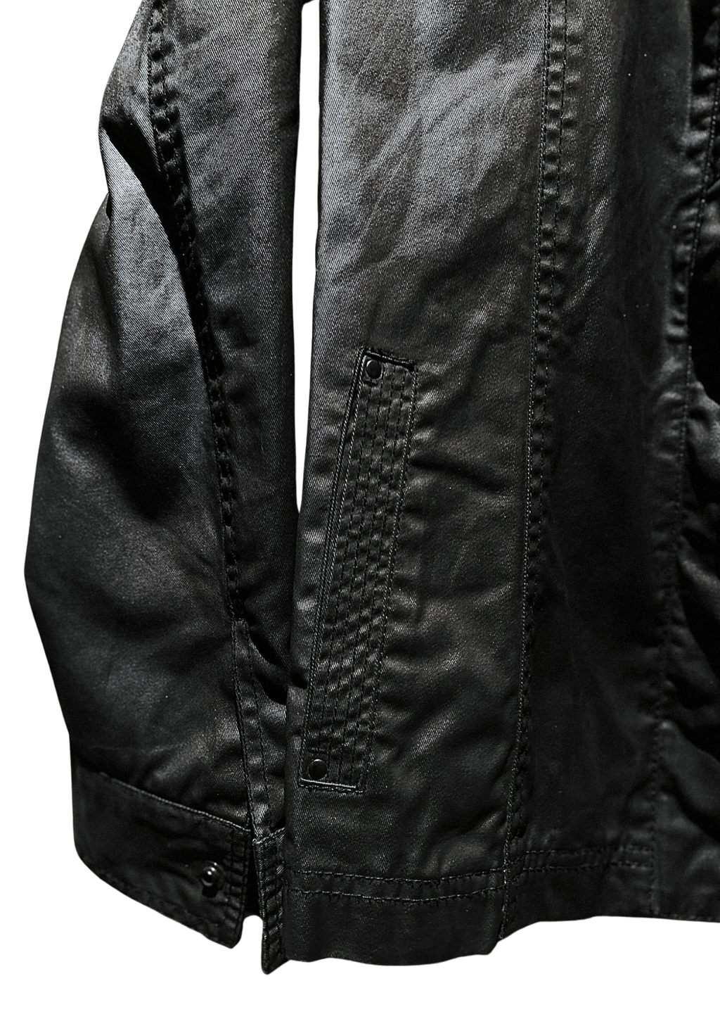 Uniqlo Precision Cut Hooded Leather Jacket