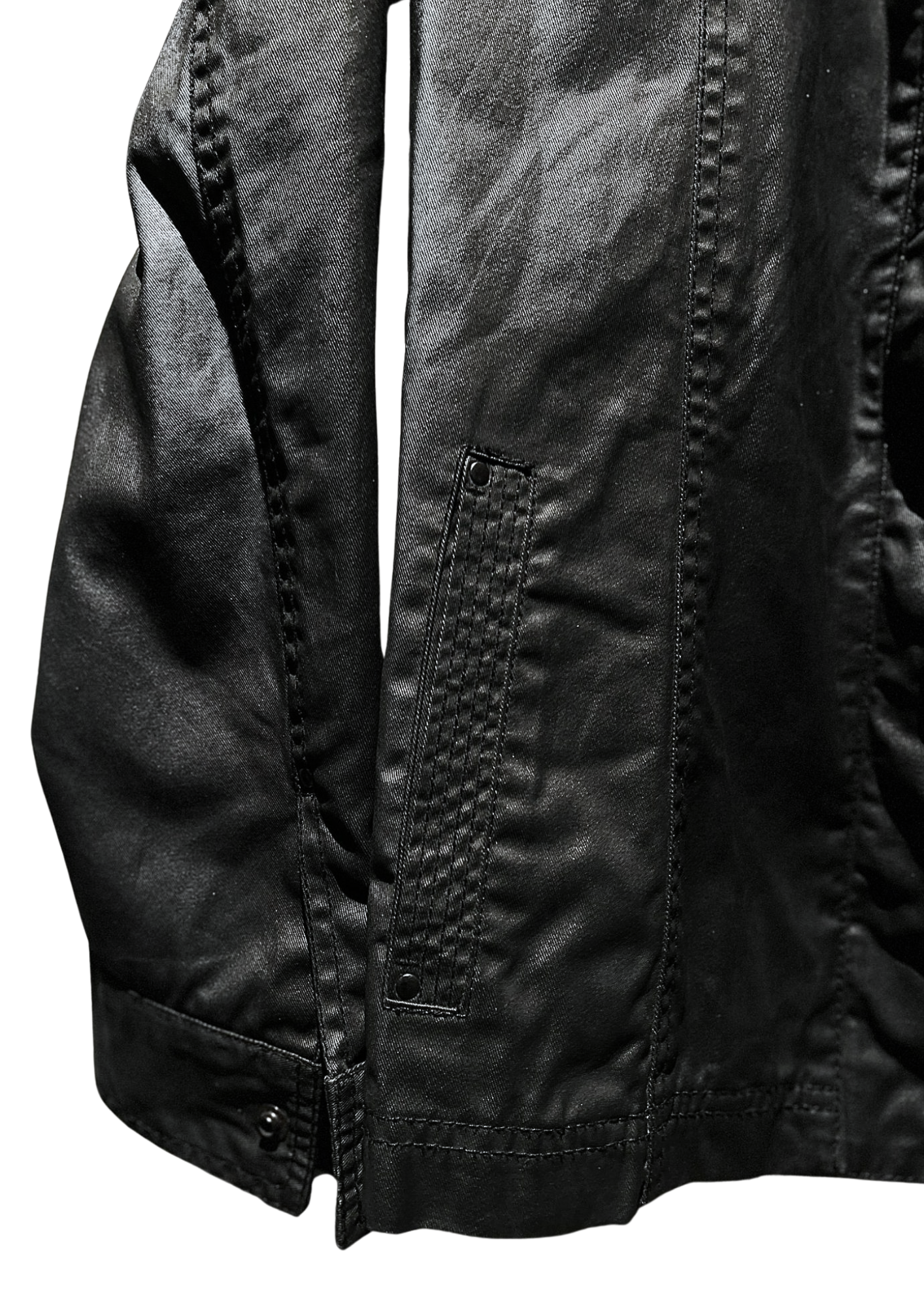 Uniqlo Precision Cut Hooded Leather Jacket