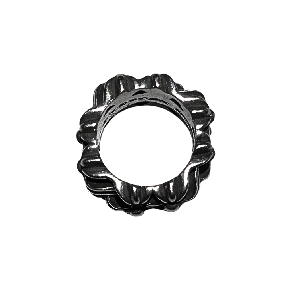 Chrome Crossform Ring