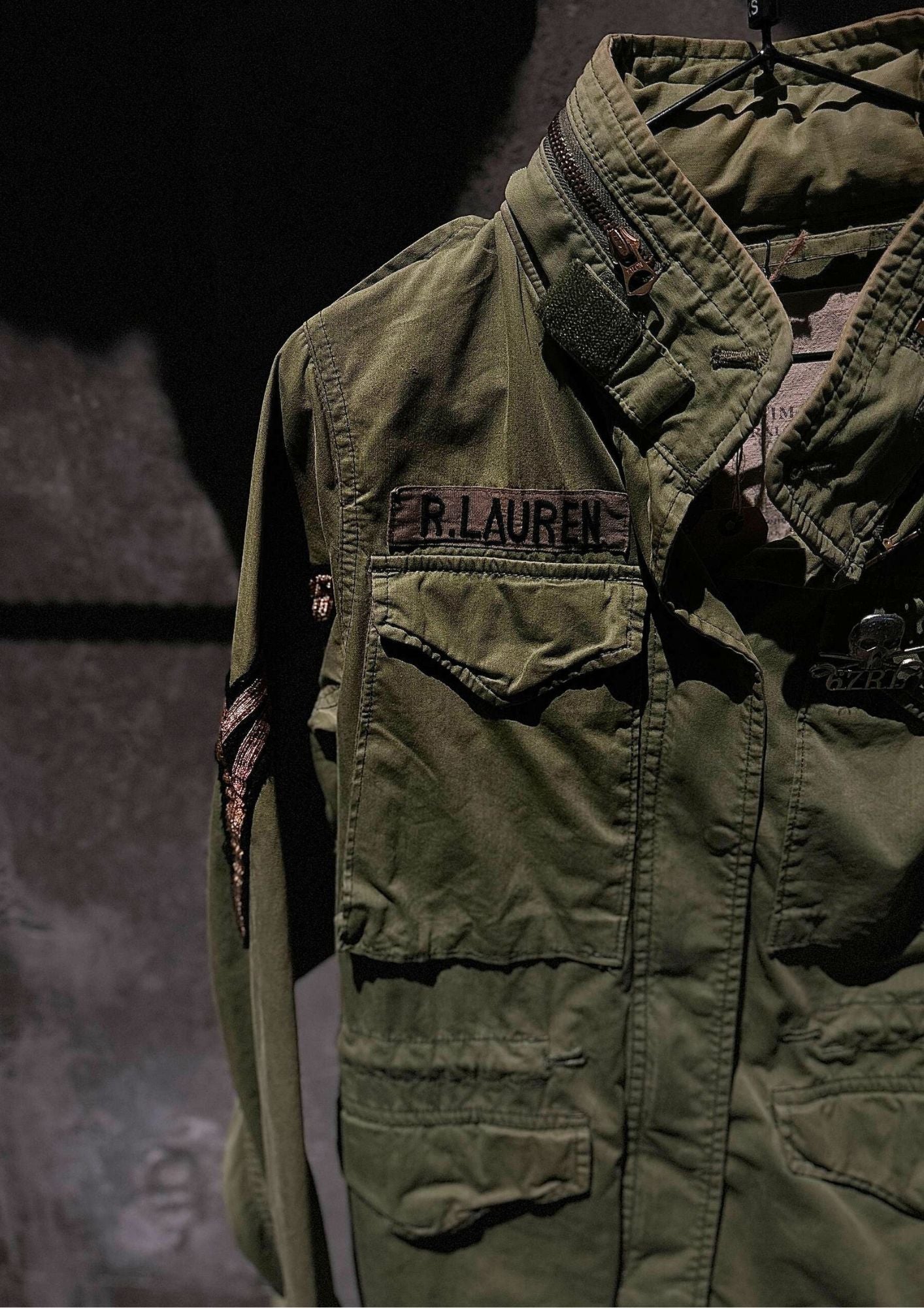 Ralph Lauren Military Field Jacket – Olive Green