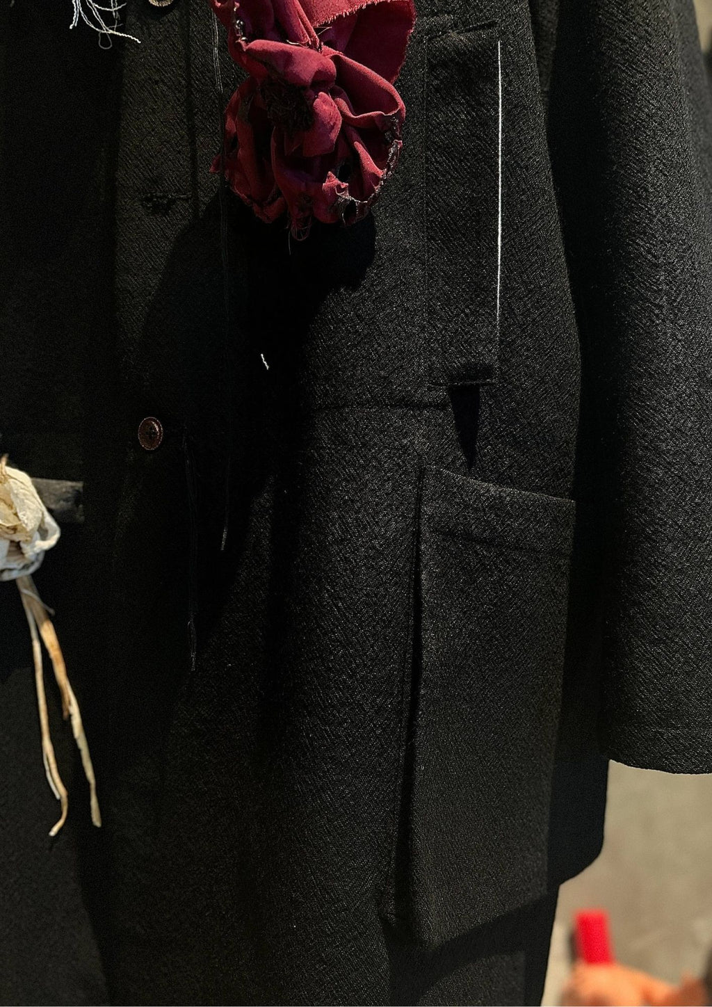 Custom Floral Winter Coat