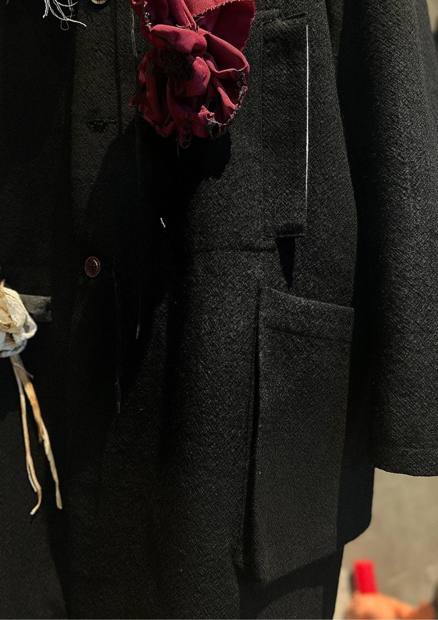 Custom Floral Winter Coat