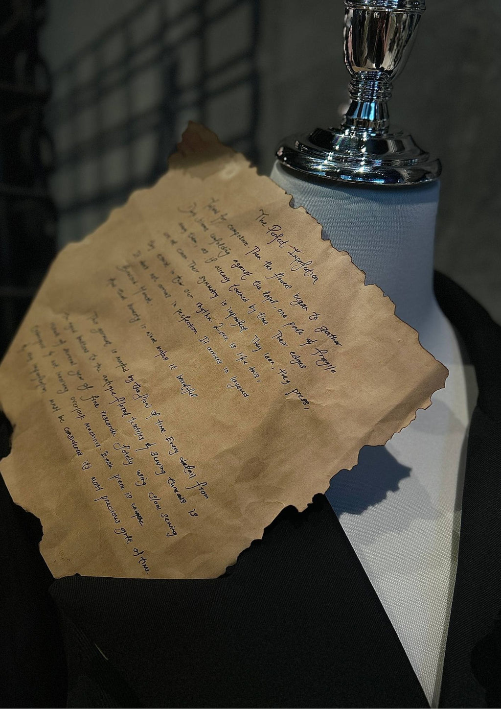 V Line Custom Floral Coat