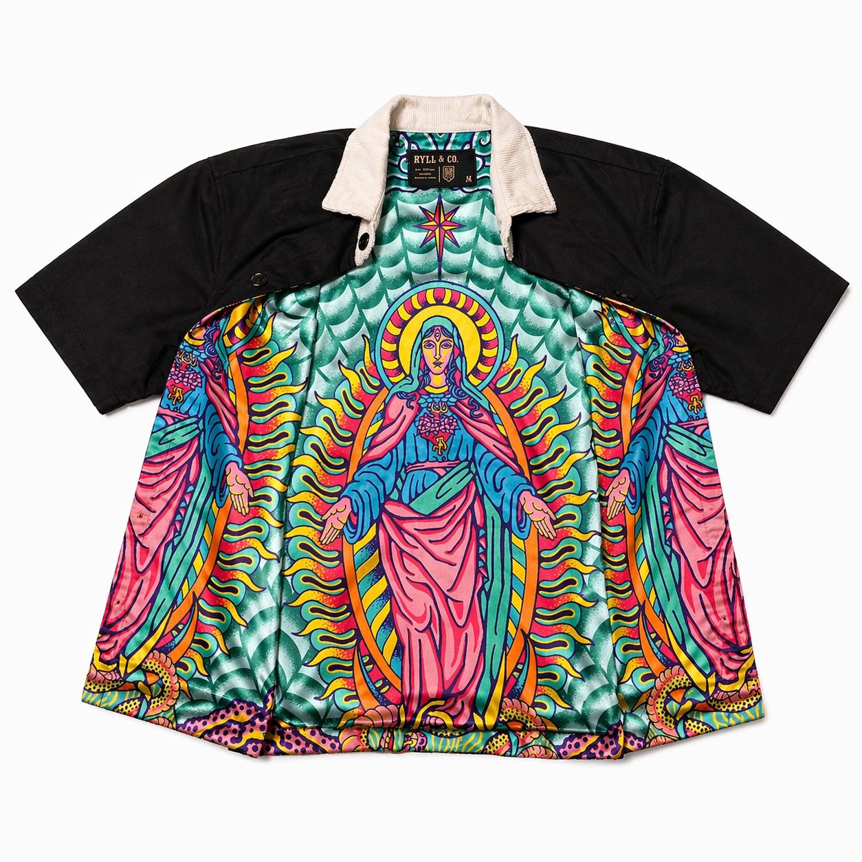 Our Lady of Guadalupe Internal Iconography Work Jacket