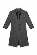 Tornado Mart Textured Knit Tailored Blazer