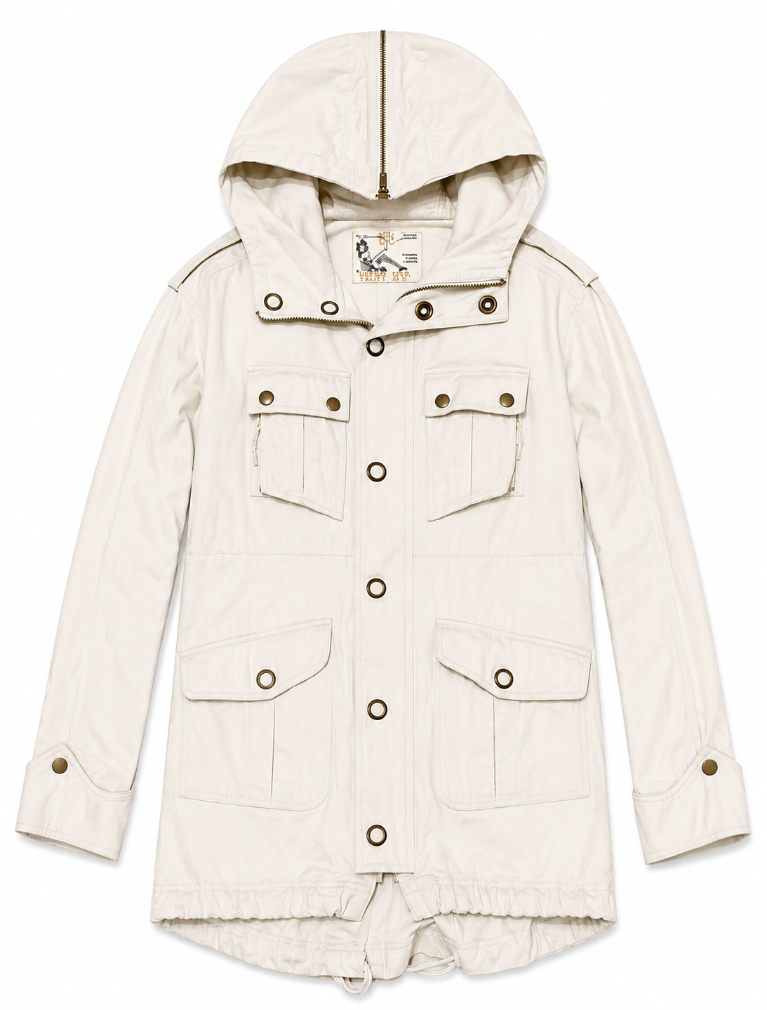 YOHJI YAMAMOTO Assymetrical Panel with Straps