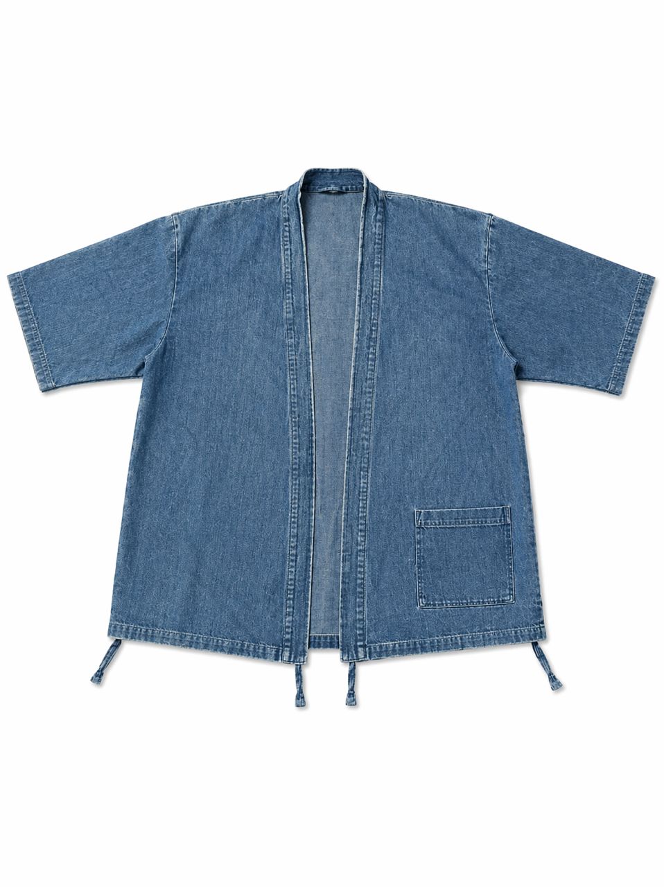 Collectors Denim Kimono A preservation of form in industrial cloth