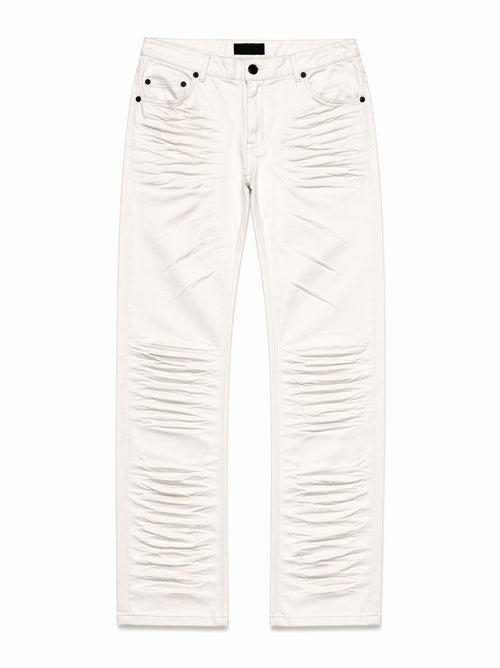 IN THE ATTIC Archival in the Attic Homme Distressed Airbushed Denim - FRAK/TURE Archive