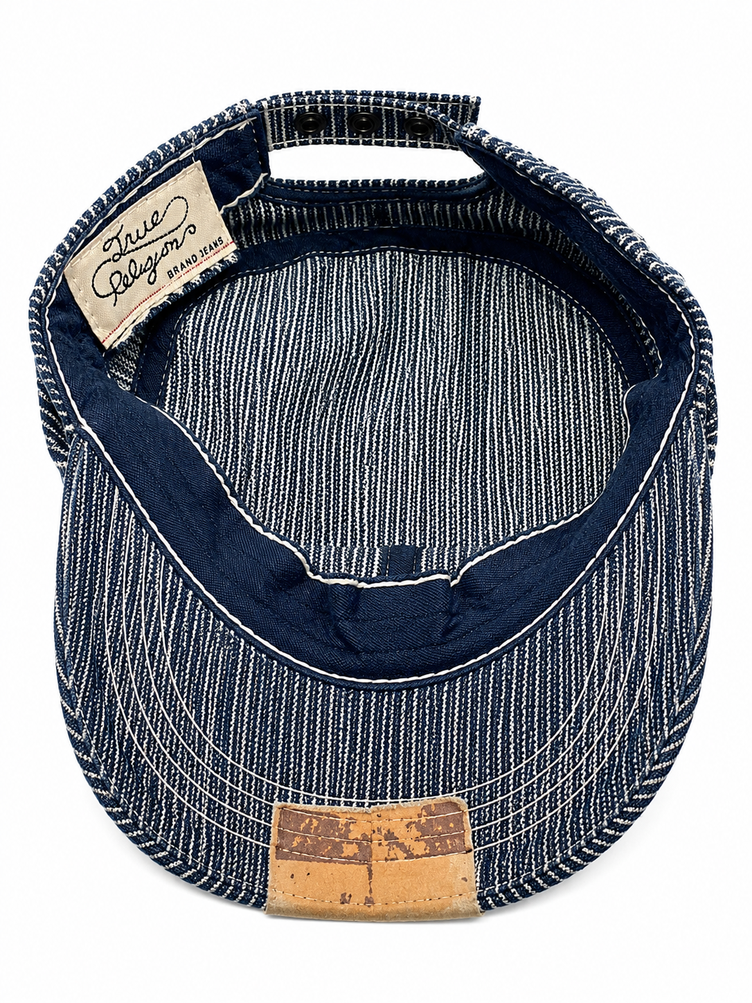 True Religion Hickory Stripe Cadet Cap