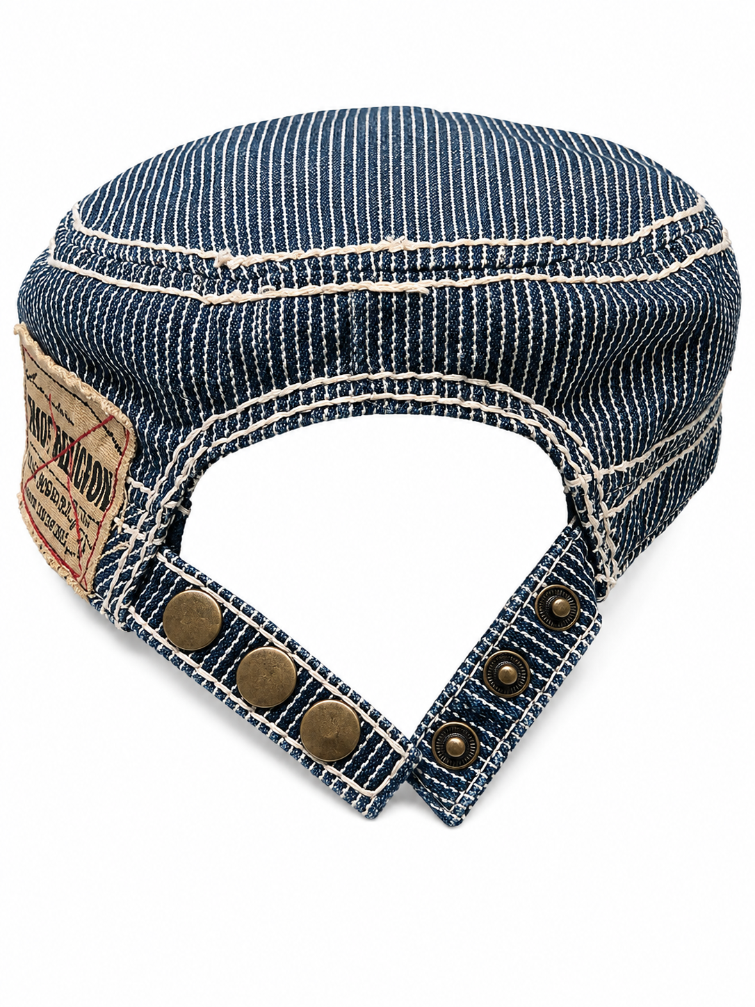 True Religion Hickory Stripe Cadet Cap