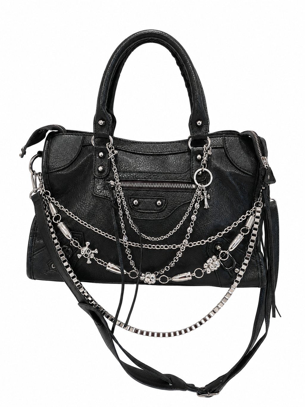 HANDBAG WITH CHARMS