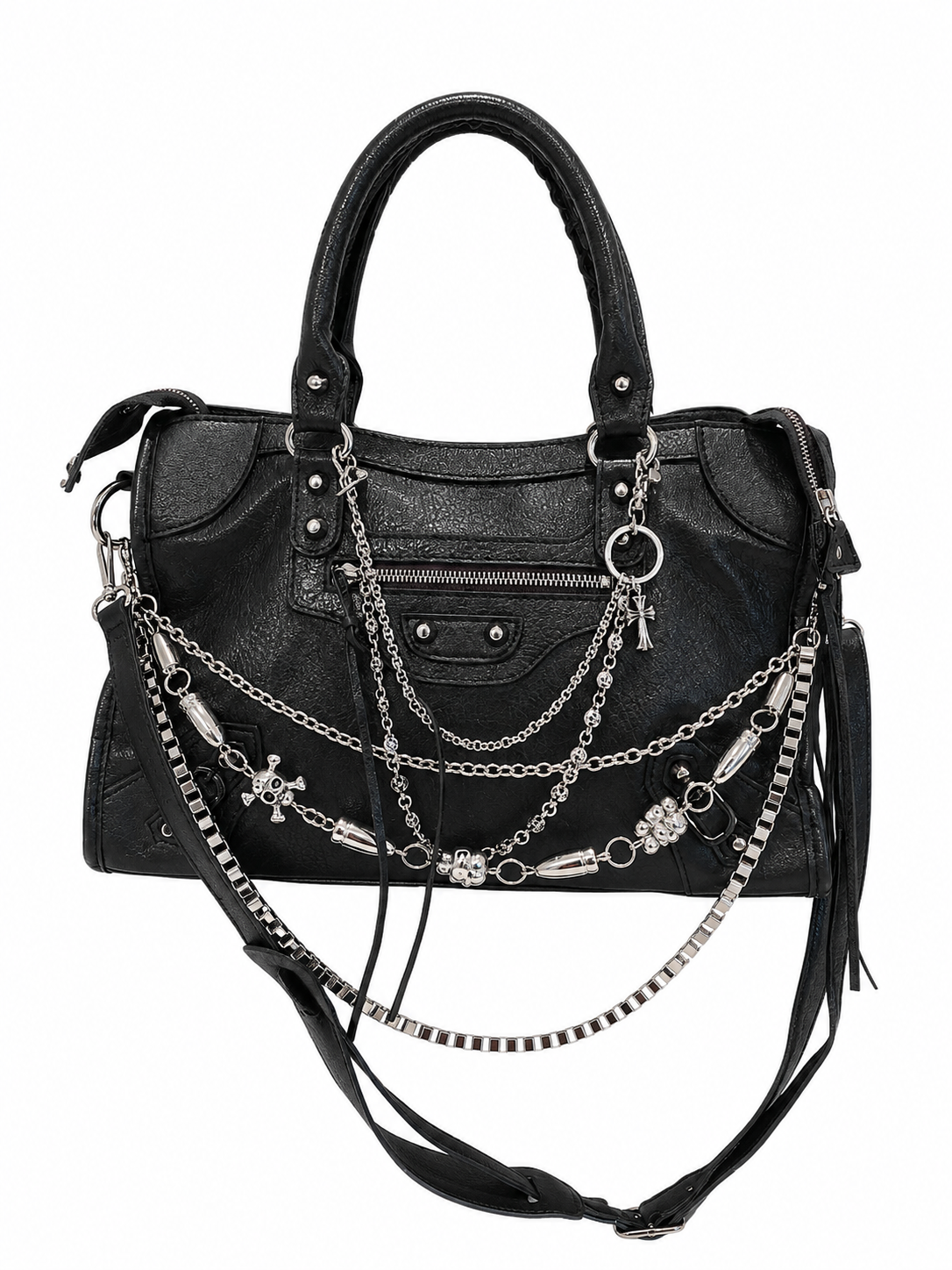 HANDBAG WITH CHARMS