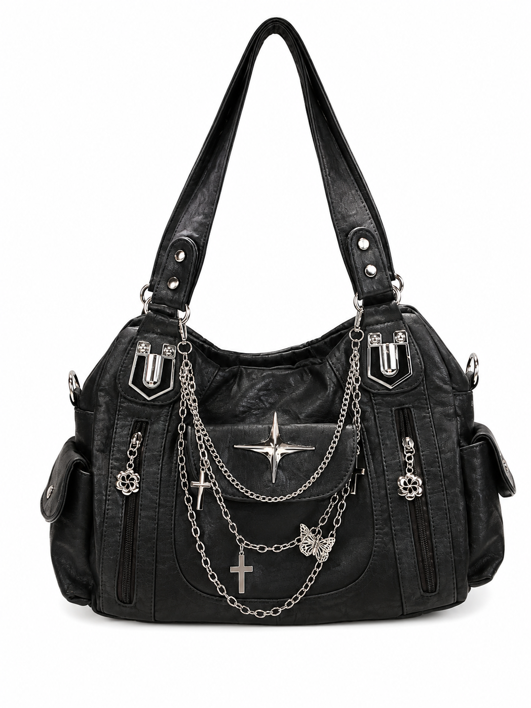 HANDBAG WITH CHARMS