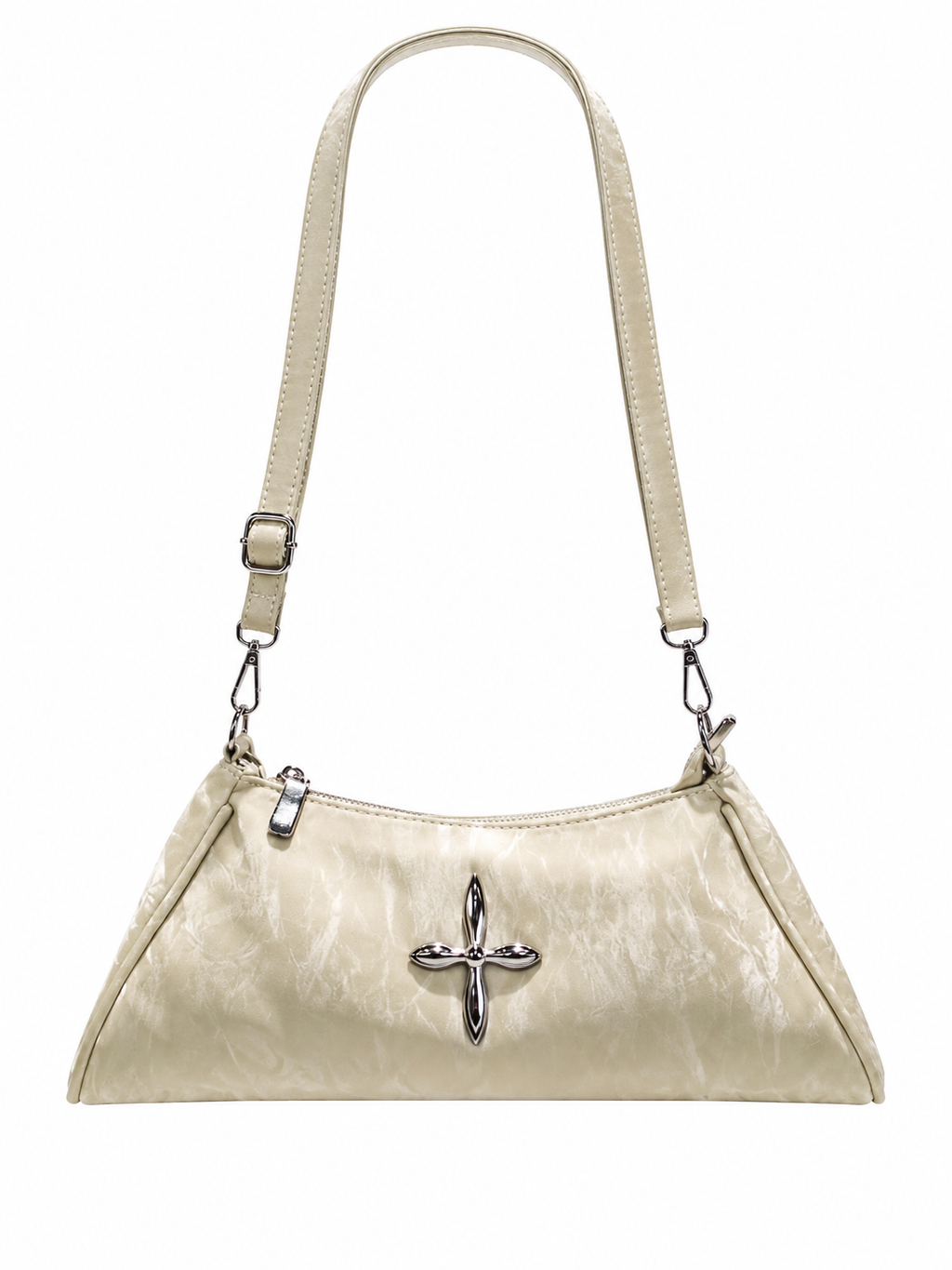 Vintage Ivory Flap Bag