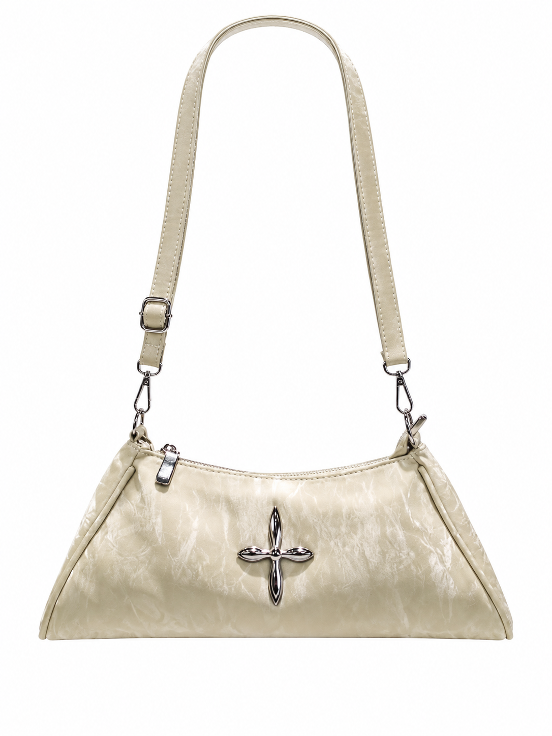 Vintage Ivory Flap Bag