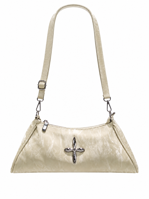 Vintage Ivory Flap Bag