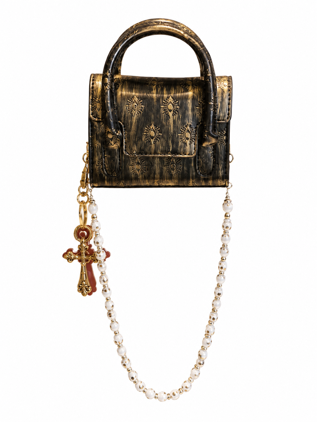 HANDBAG WITH CHARMS