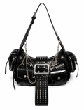 Heavy Grommet Fringe Bag