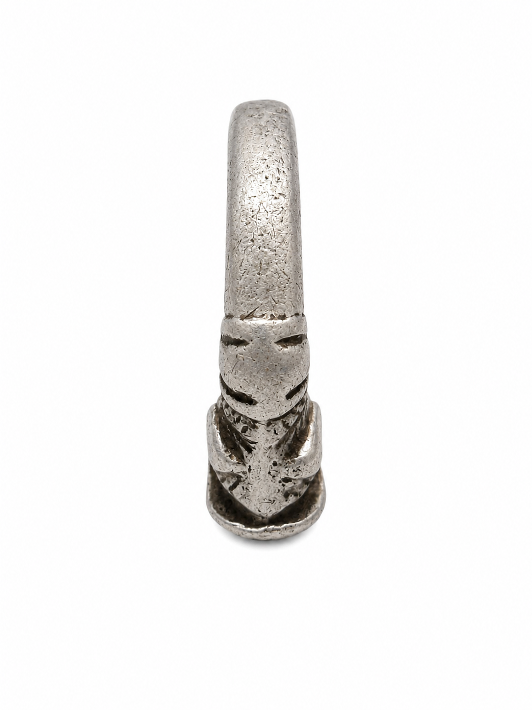 Antique Afghani Silver Alloy Bangle