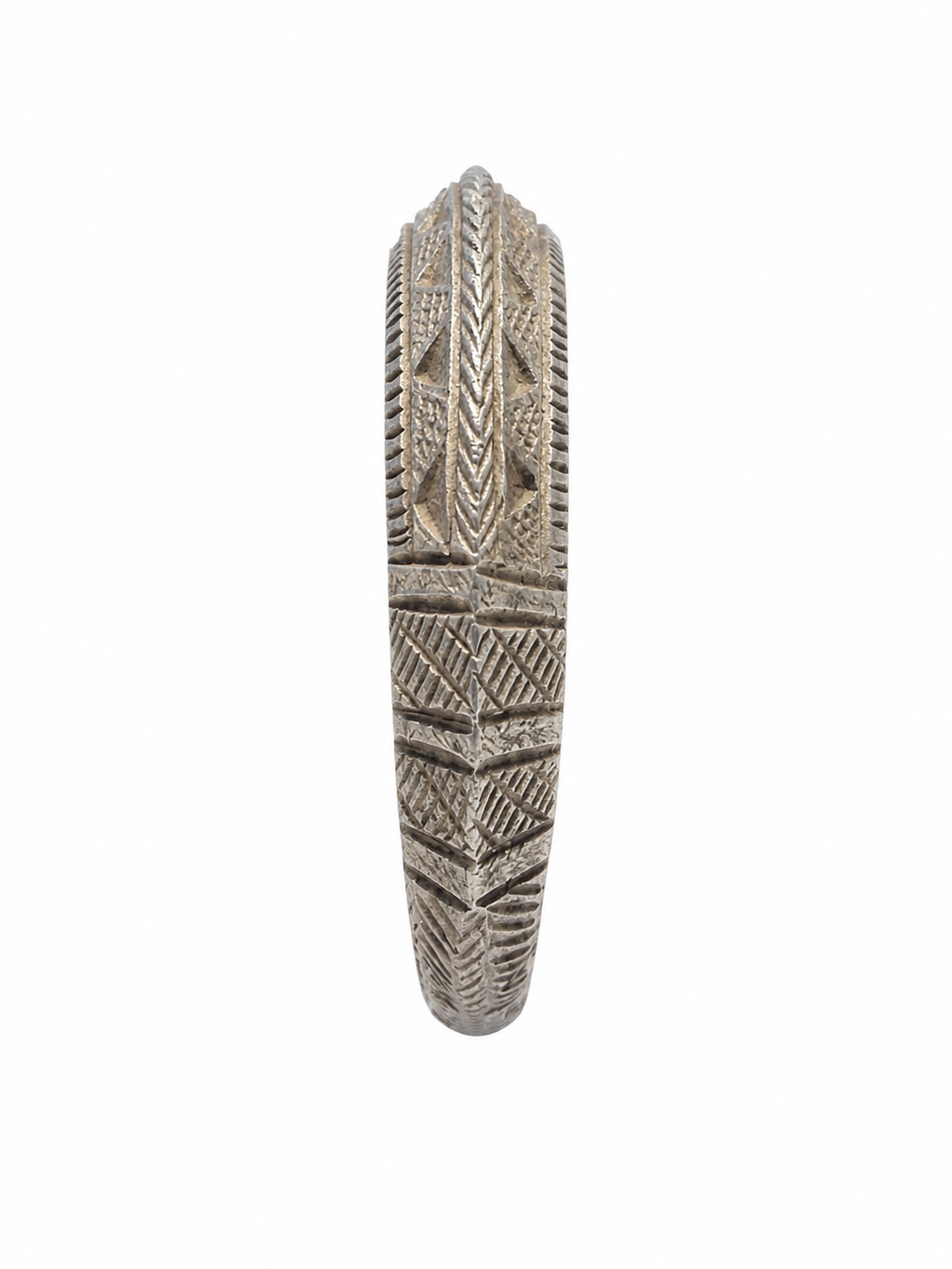 Antique Afghani Silver Alloy Bangle