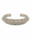 Antique Afghani Silver Alloy Bangle