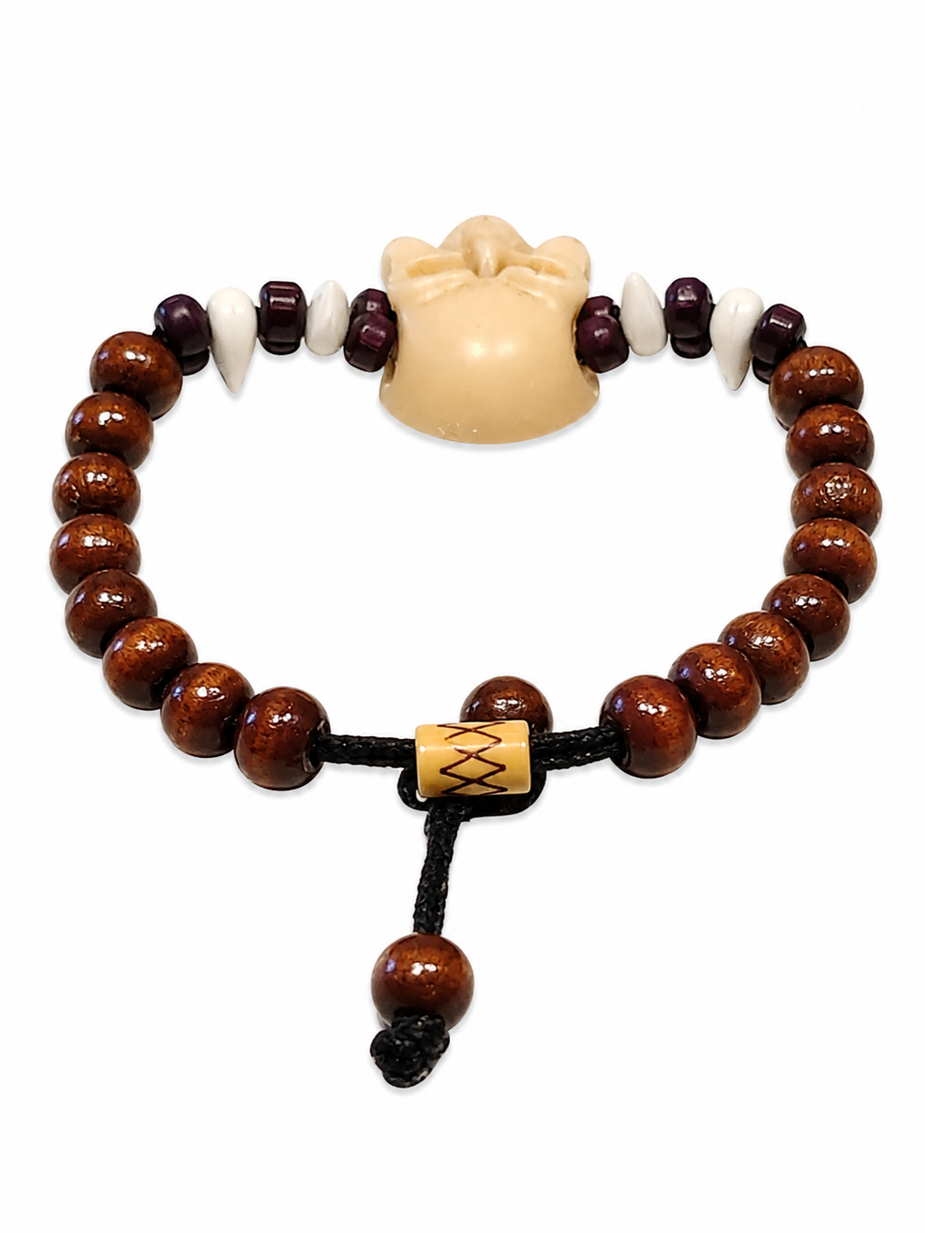 Ethnic Borneo Skull Bracelet