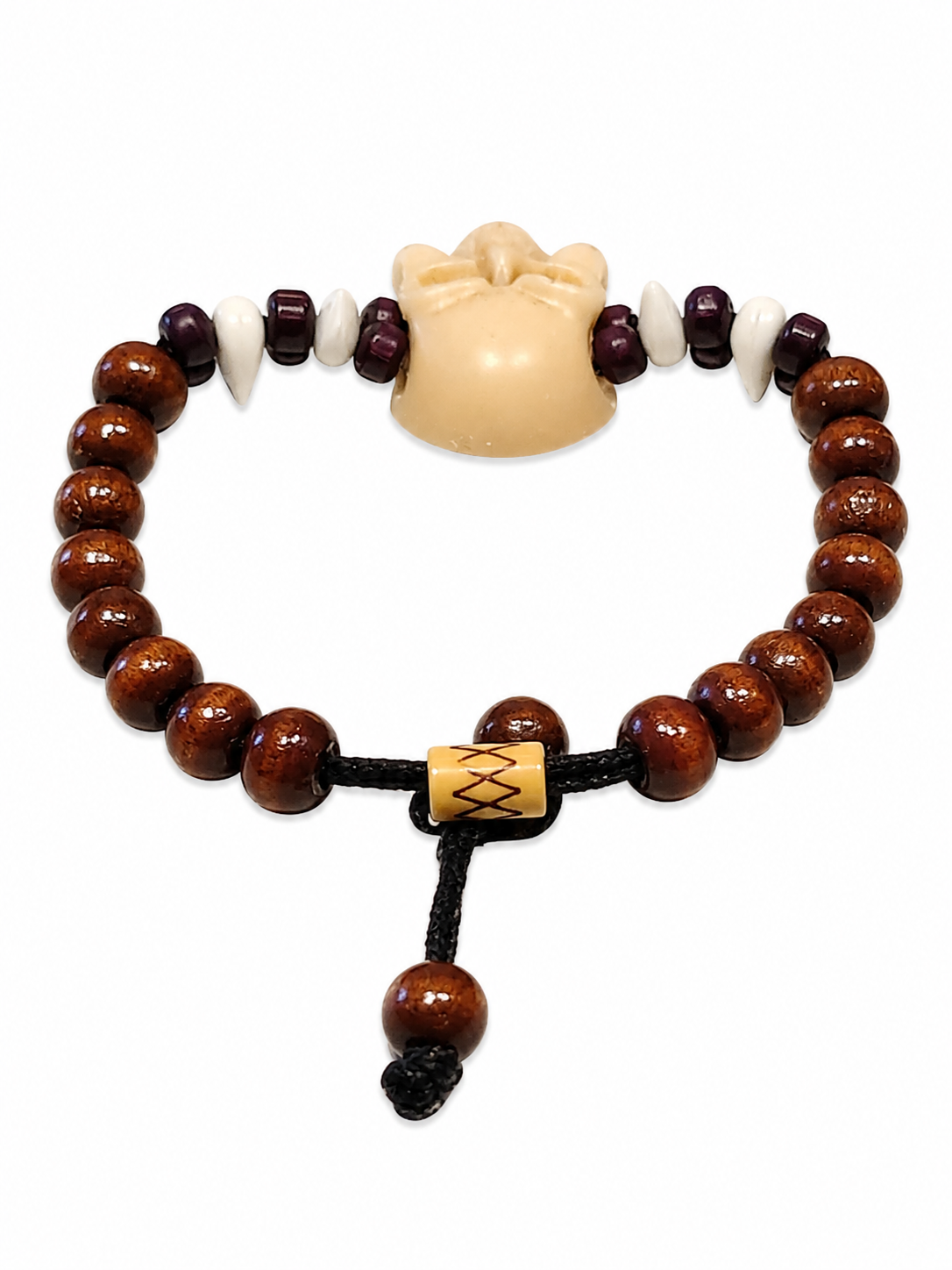 Ethnic Borneo Skull Bracelet