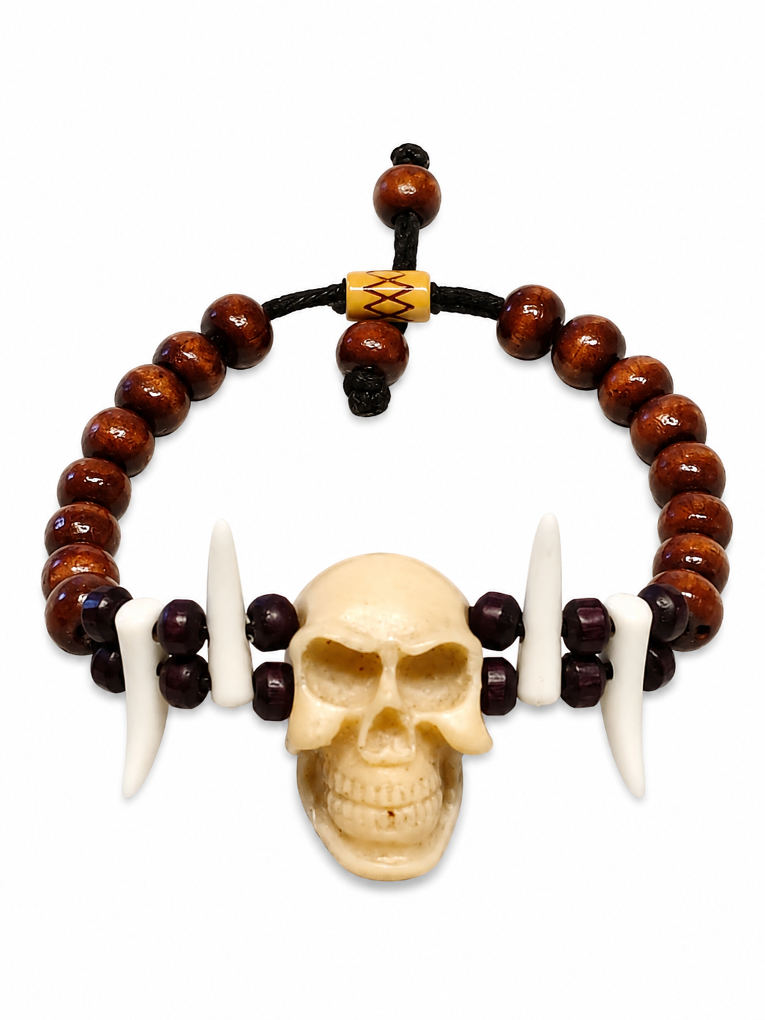 Ethnic Borneo Skull Bracelet