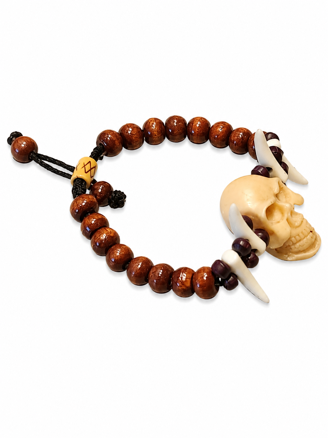 Ethnic Borneo Skull Bracelet